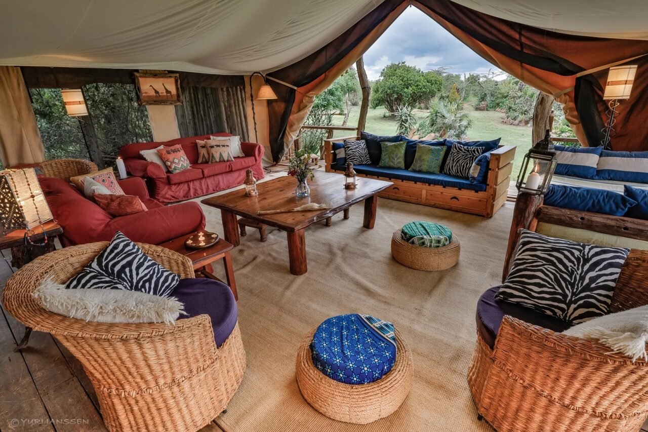 the luxury camp