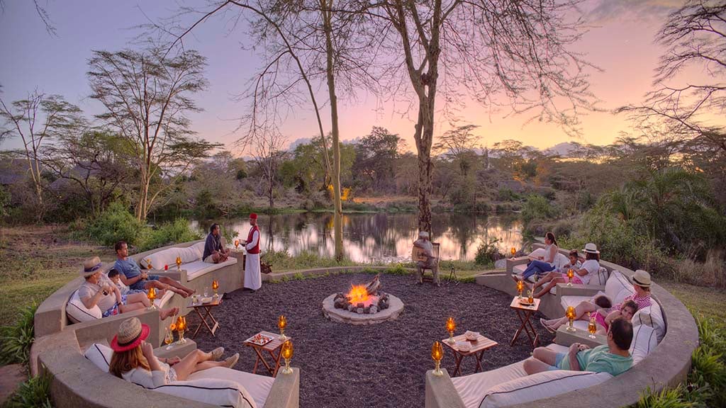 Finch Hattons luxury glamping in Tsavo West. Experience exquisite safari tents, wildlife encounters, luxury amenities, and stunning landscapes.