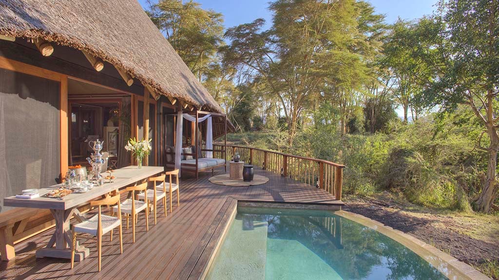 Finch Hattons Suite with private plunge pool