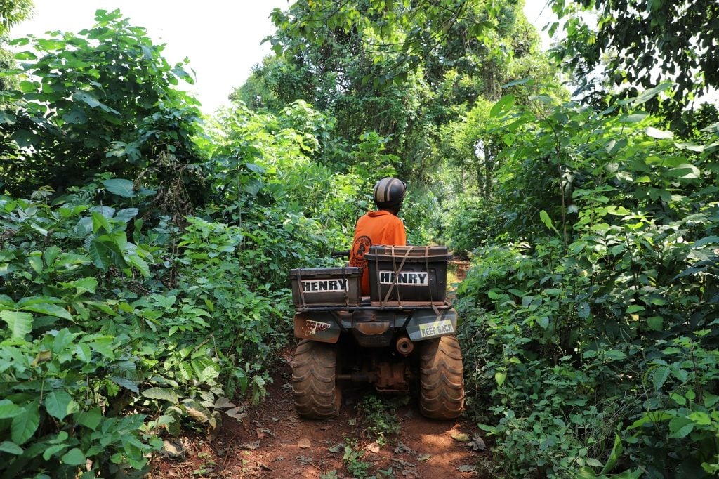 Quad biking with All Terrain Adventures