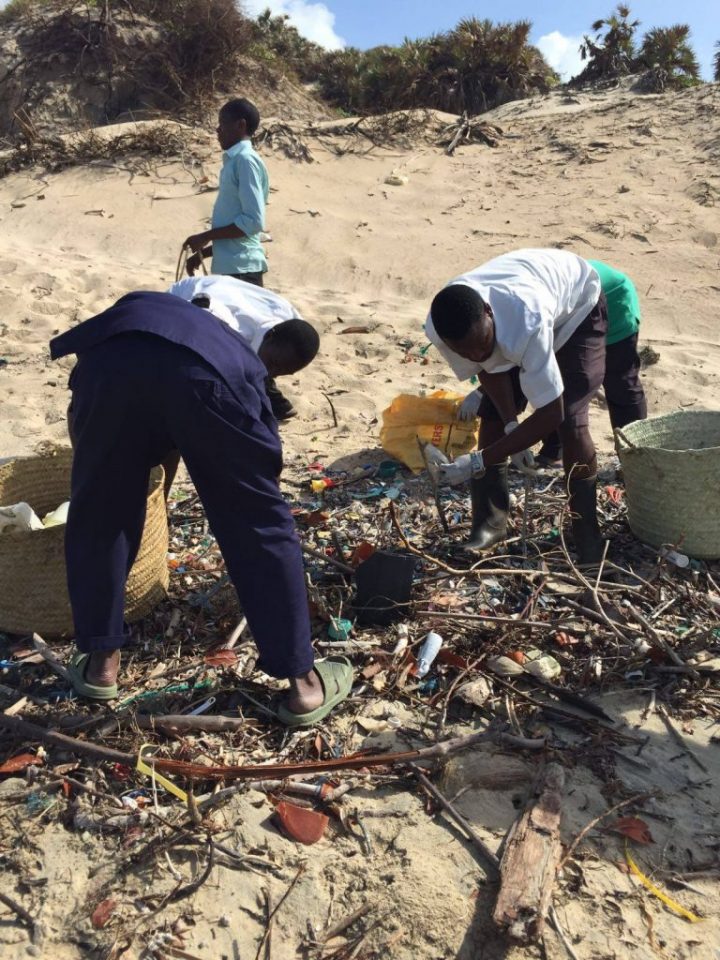 re-using plastic