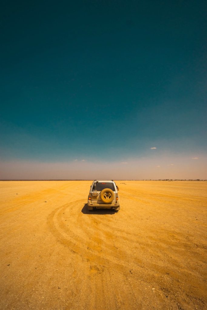 Heading to the desert