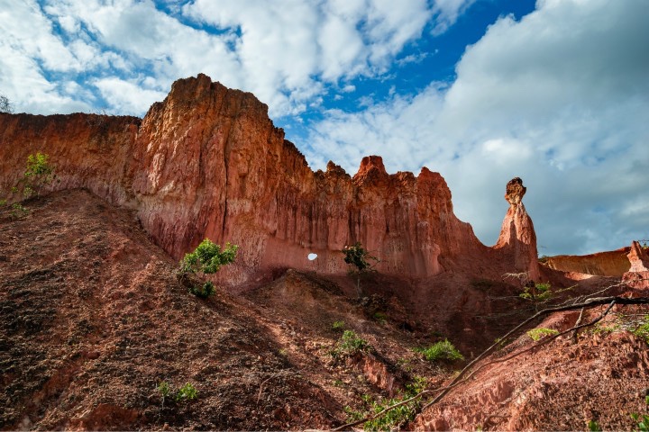 Where the Devil Cooks: Volcanic landscapes, geothermal wonders, travel adventure, natural phenomena, otherworldly beauty.