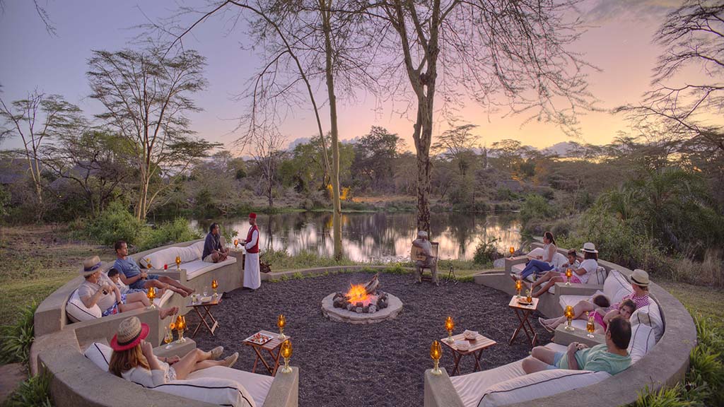 Finch Hattons luxury glamping in Tsavo West. Experience exquisite safari tents, wildlife encounters, luxury amenities, and stunning landscapes.