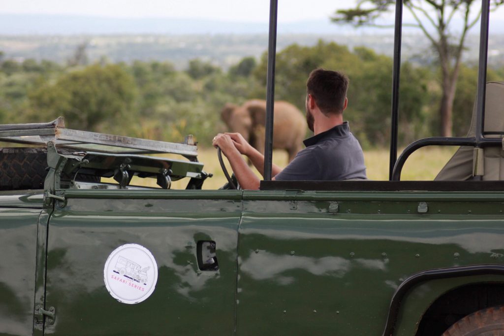 Vintage Land Rover self-drive experience at Safari Series. Explore adventure, vintage cars, safari, travel, and outdoor activities.