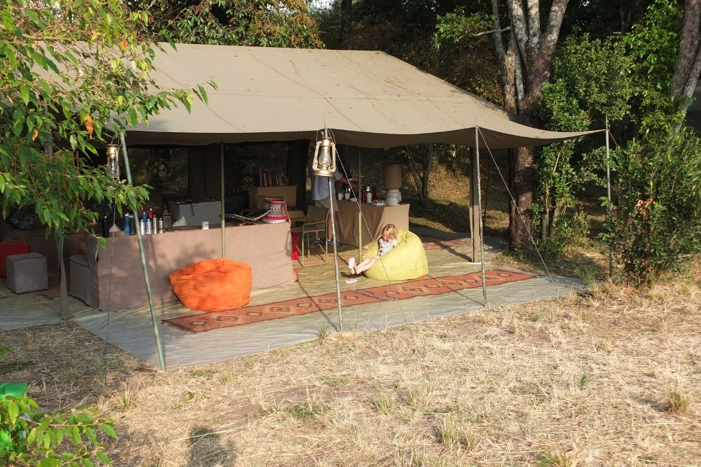 Mobile Camping in the Mara: Maasai Mara safari, luxury camping, African wilderness, safari adventure, Kenya tourism.