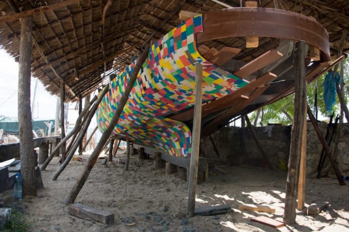 FlipFlopi Project: Recycled plastic sailboat, marine conservation, eco-friendly innovation, sustainable sailing, environmental impact.